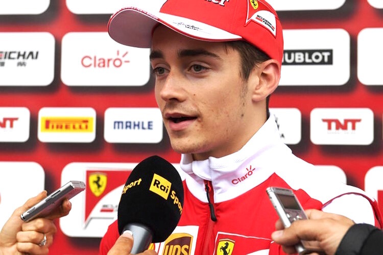 Ferrari-Zögling Charles Leclerc