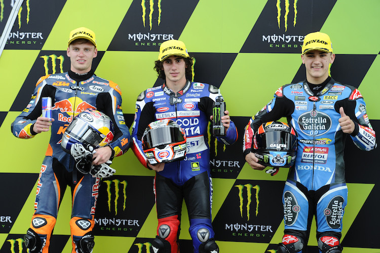 Die Schnellsten des Moto3-Qualifyings: B.Binder, Antonelli, Canet
