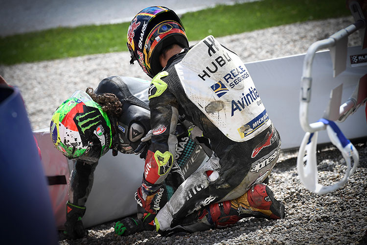 Nach dem Horror-Crash: Johann Zarco kümmert sich um Morbidelli