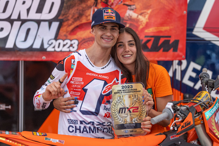 Weltmeister Andrea Adamo (KTM): Der Self-made-Man / Motocross-WM MX2 ...