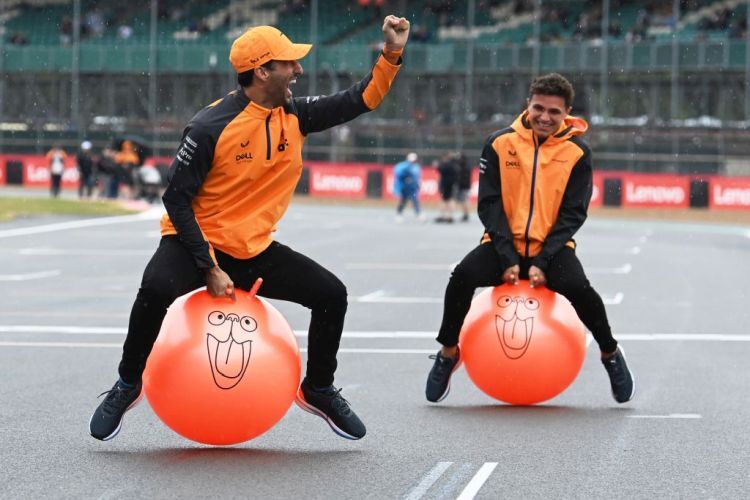 Daniel Ricciardo & Lando Norris