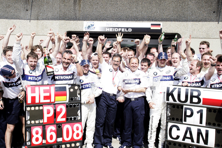 Montreal 2008: Kubica gewinnt für BMW-Sauber