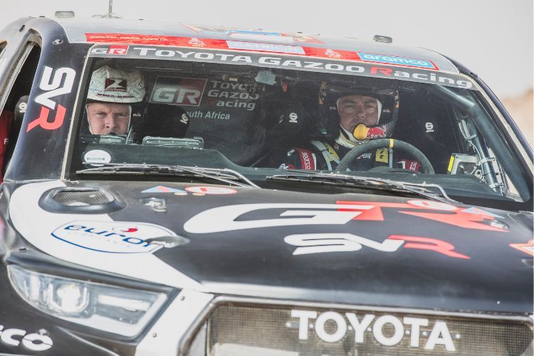 Die Dakar-Sieger von 2009, Giniel de Villiers und Dirk von Zitzewitz, müssen dieses Jahr die Wüstenrallye vorzeitig beenden