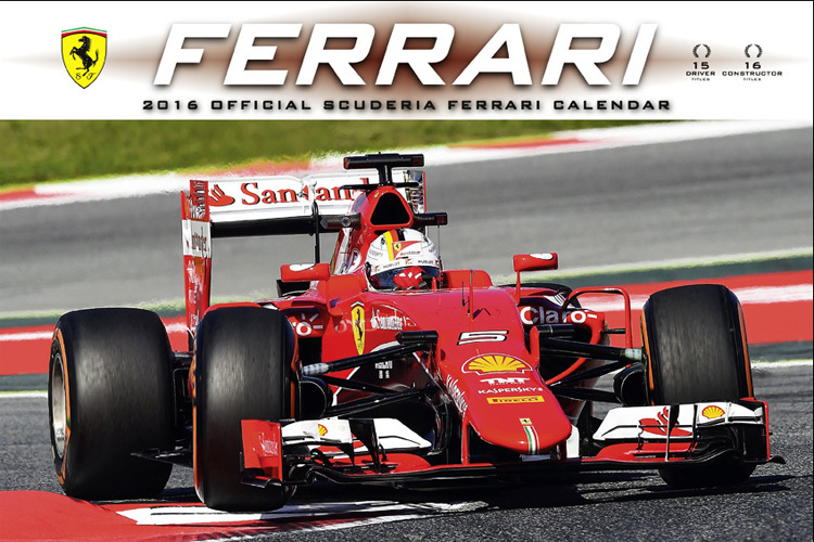 Der Ferrari-Rennkalender 2016