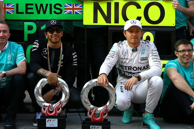 Werden Lewis Hamilton und Nico Rosberg künftig eingebremst?