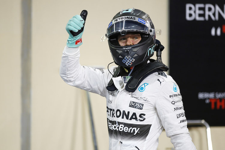 Pole-Position für Nico Rosberg