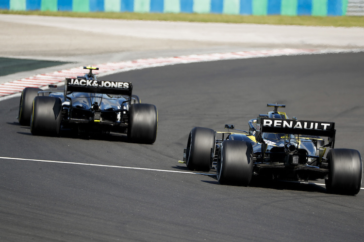 Magnussen gegen Ricciardo