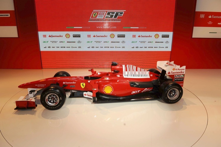 Ferrari F10 Präsentation
