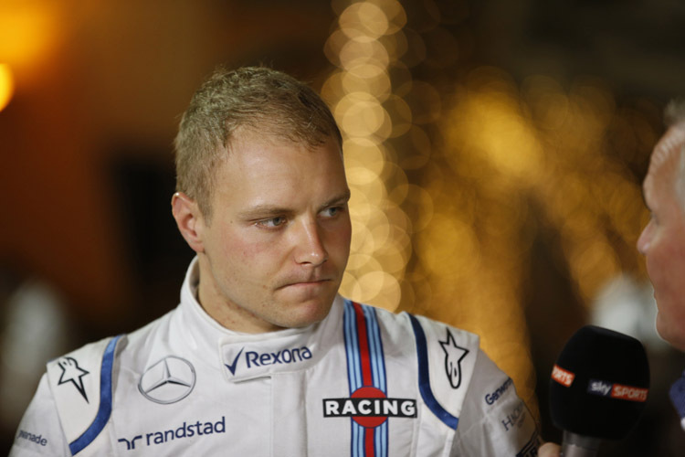 Williams-Pilot Valtteri Bottas erklärte nach dem Bahrain-Qualifying gewohnt unumwunden: «Wir wollten natürlich etwas besser abschneiden»