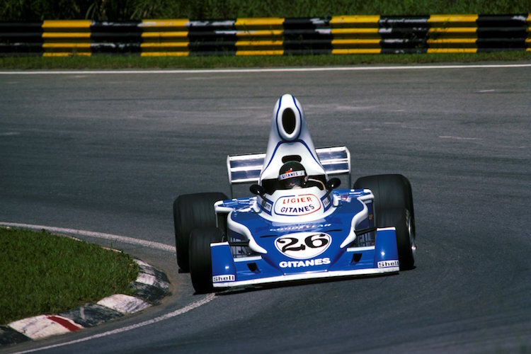 Ligier 1976: Lufteinlass im zweiten Stock