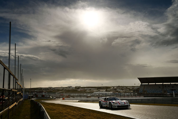 Regen und Sonne: In Zandvoort gab es das volle Programm