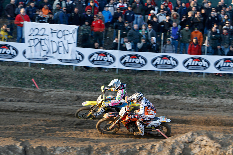 Ramon und Cairoli im Zweikampf