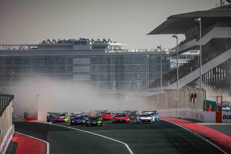 Die 24h Dubai starten im Januar 2025 mit einem GT3-Rekordfeld