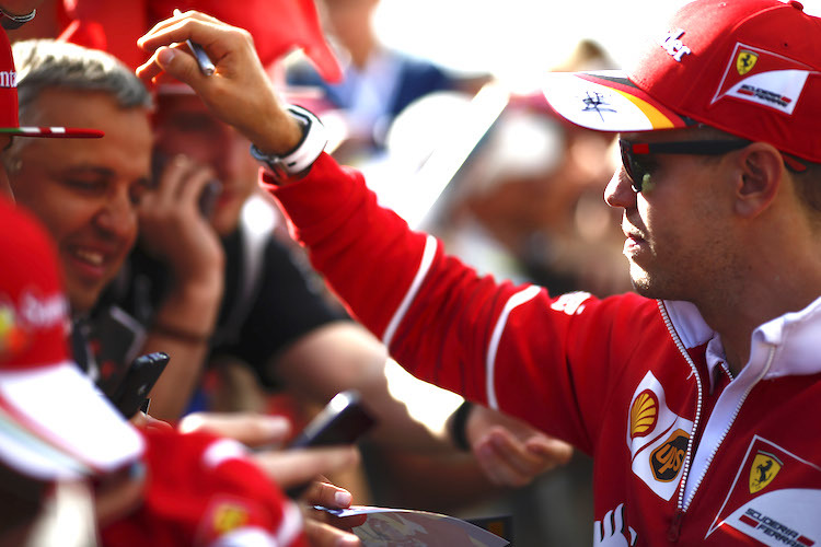 Sebastian Vettel am Hungaroring