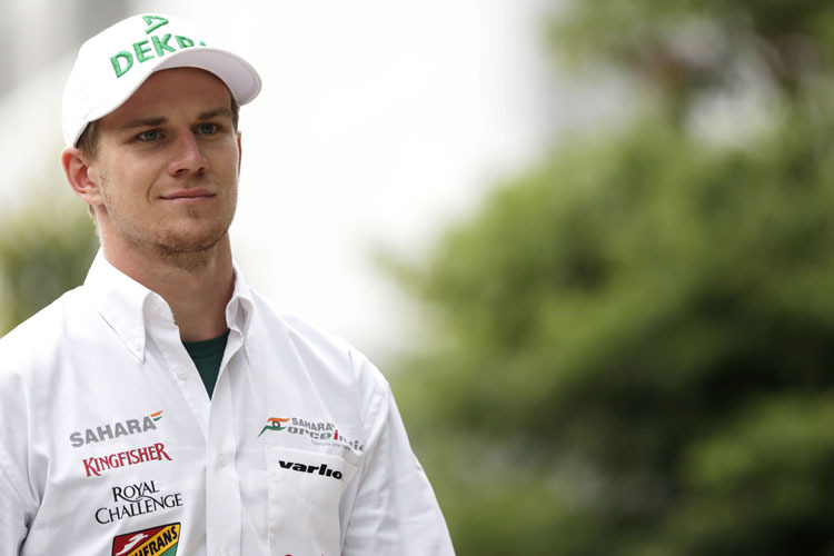 Nico Hülkenberg: «Ich bin aber zufrieden, denn immerhin bin ich heute zum zweiten Mal in diesem Jahr ins dritte Qualifying-Segment gekommen»