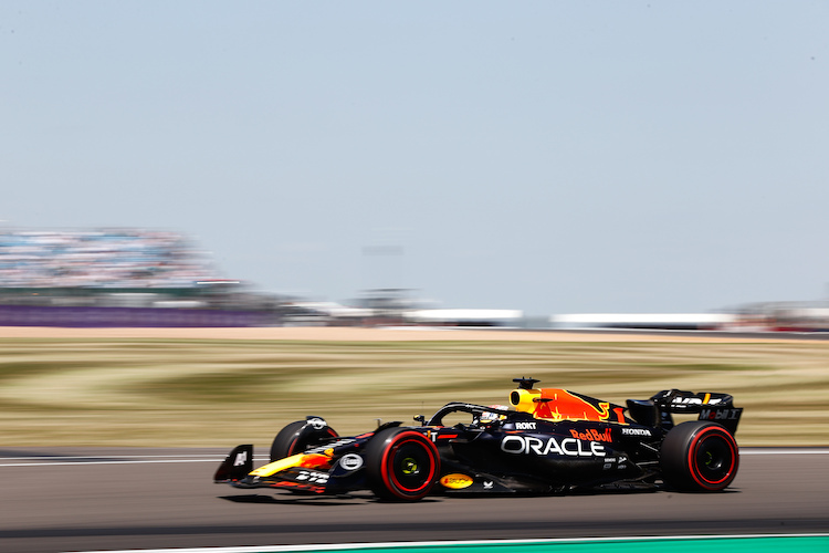 Auch Max Verstappen war im FP1 mit der neuen Reifenkonstruktion unterwegs