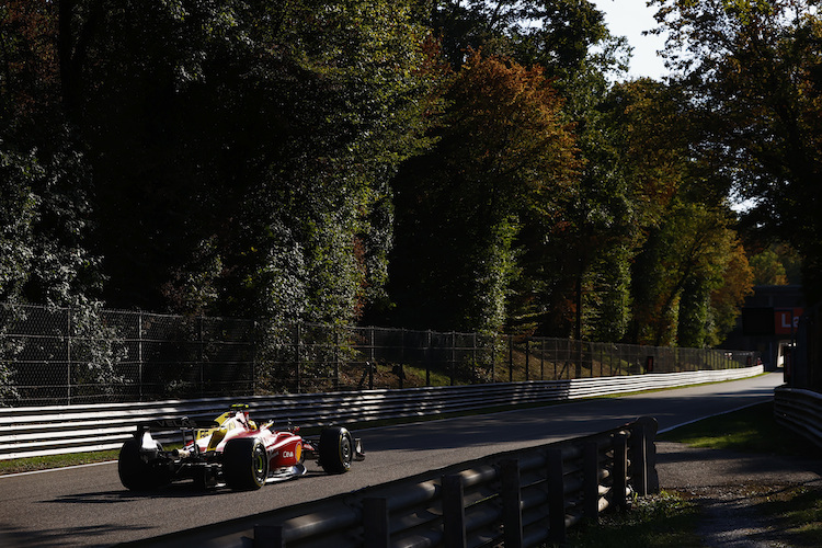 Carlos Sainz blieb im zweiten Monza-Training der Schnellste