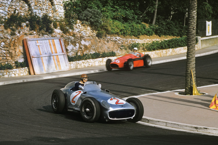 Monaco 1955: Juan Manuel Fangio erhielt für die beste Rennrunde einen Punkt