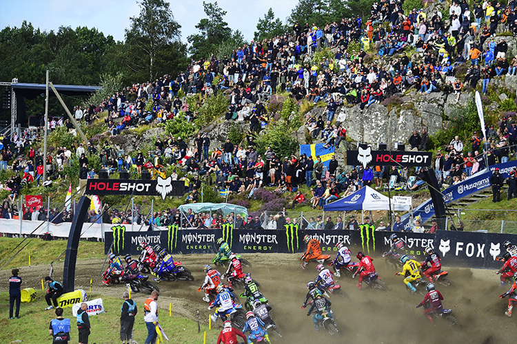 Im schwedischen Uddevalla findet der 16. Lauf der Motocross-WM statt