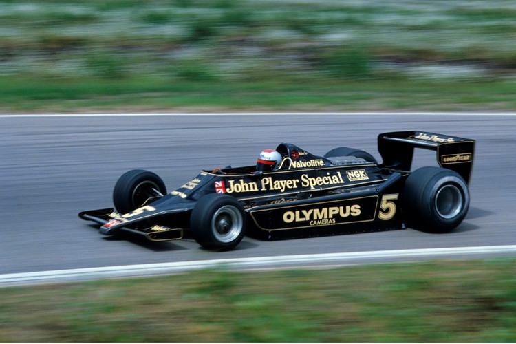 Das WM-Jahr1978: Andretti im Lotus 79 in Anderstorp