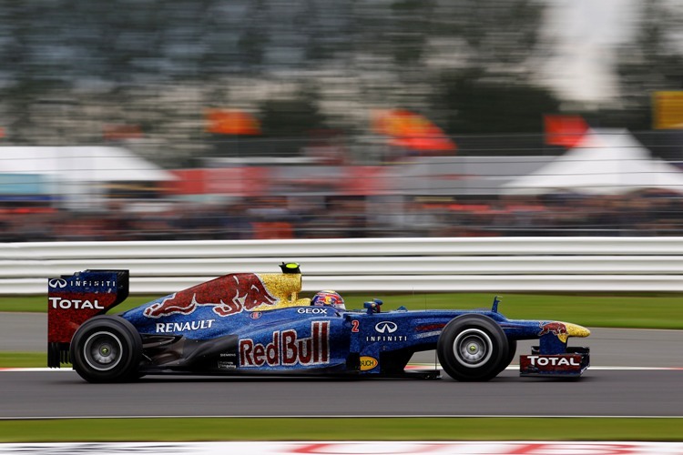 Webber Rennen Silverstone
