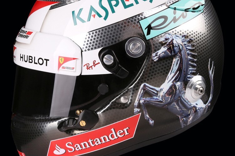 Der Monza-Helm von Sebastian 2017