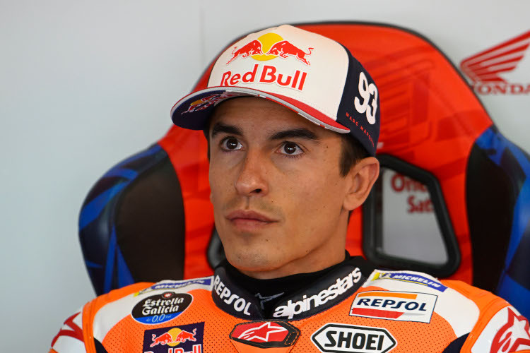 Schwere Zeiten für Marc Márquez