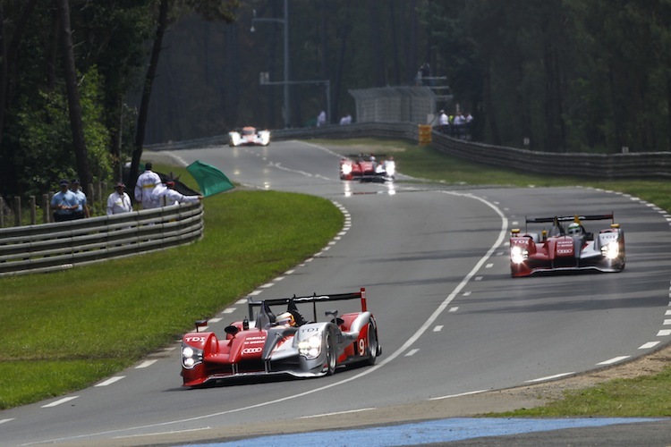 Dreifachsieg für Audi in Le Mans