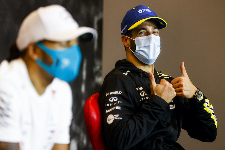 Daniel Ricciardo sorgt für gute Laune