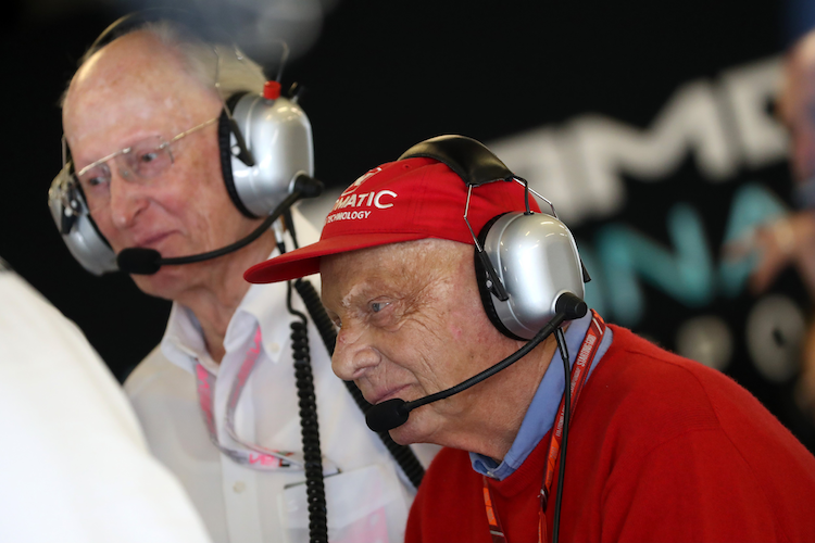 Niki Lauda hat jetzt wieder mehr Zeit für sein Mercedes-Team