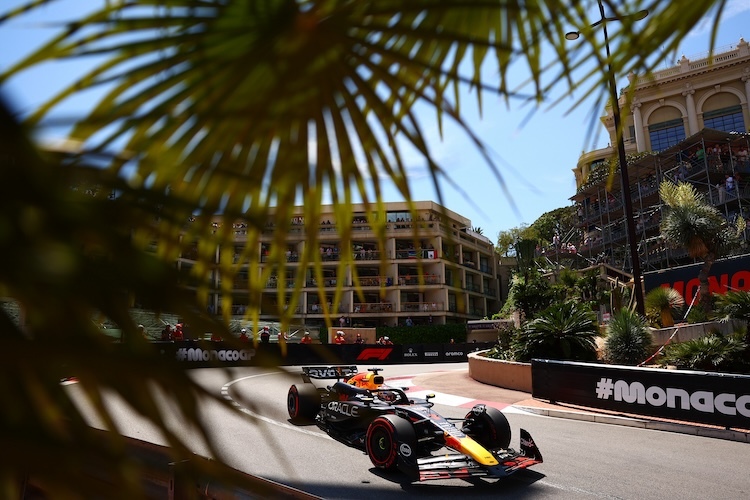 Max Verstappen hatte in Monaco kein leichtes Spiel
