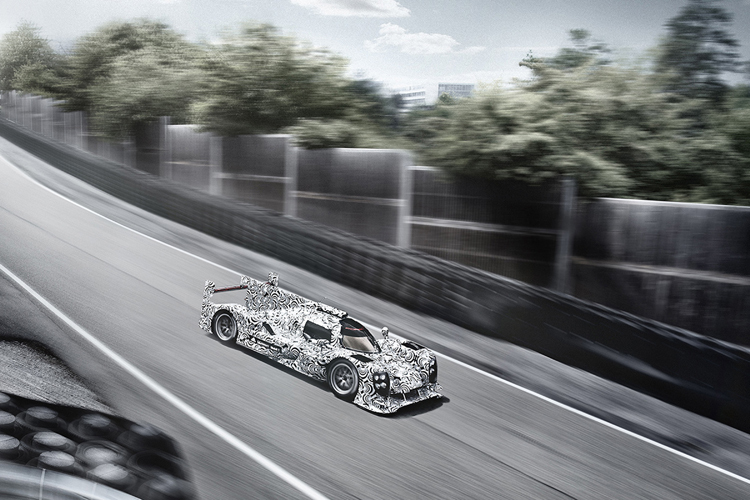 Porsche LMP1 bei Tests in Weissach