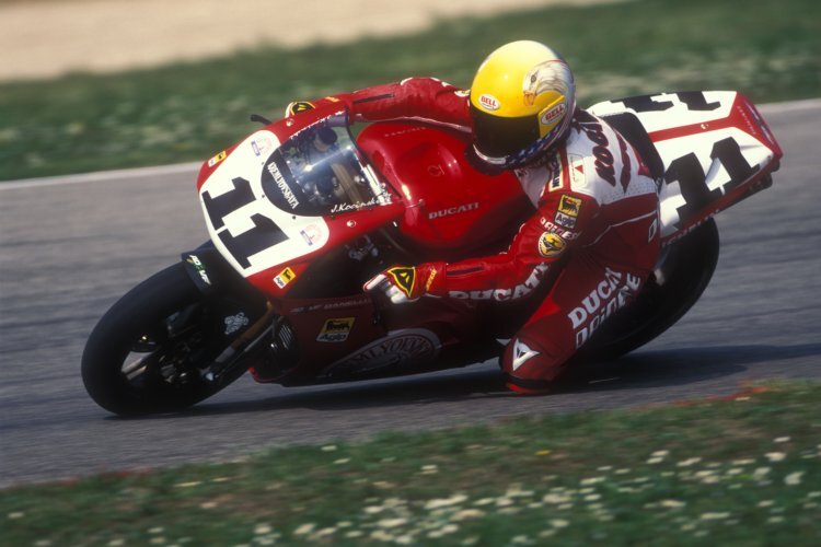 John Kocinski 1996 auf Ducati 