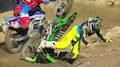 MXGP 2016 Glen Helen - Crash von Darian Sanayei und Benoit Paturel