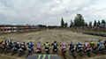 MXGP Finnland 2014: Start-Crash von Shaun Simpson