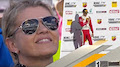 ADAC Formel 4 2016 Hockenheimring - Corinna Schumacher freut sich mit Sohn Mick