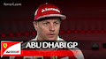 F1 2016 Abu Dhabi - Preview mit Kimi Räikkönen