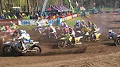 Motocross-Gespann-WM 2017 Oldenbroek -  Start Rennen 2 in Slow Motion