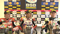 BSB Thruxton 2014 - 2. Rennen: Presse-Konferenz