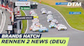 DTM 2018 Brands Hatch - Rennen 2 Highlights