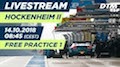 DTM 2018 Hockenheim - Freies Training 3 Re-Live