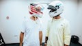 F1 2018 - Lewis Hamilton und Sebastian Vettel tauschen Ihre Helme