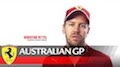 F1 2019 Melbourne - Ferrari Preview mit Sebastian Vettel