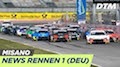 DTM 2019 Misano - Rennen 1 Highlights