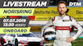 DTM 2019 Norisring - Rennen 2 Onboard mit René Rast - Re-Live