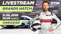 DTM 2019 Brands Hatch - Rennen 2 Onboard mit René Rast Re-Live