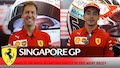 F1 2019 Singapur - Vettel und Leclerc vor dem Rennen