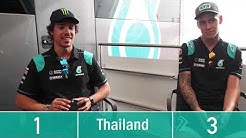 MotoGP 2019 Buriram - Interview mit Quartararo und Morbidelli 