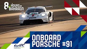 WEC 2019 Bahrain 8h - Onboard Runde mit dem Porsche GT #91