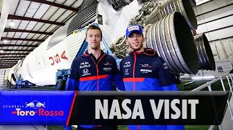 F1 2019 Toro Rosso - Pierre Gasly und Daniil Kvyat besuchen das NASA HQ